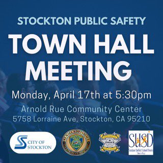MONDAY April 17. Learn what city and education officials are doing to protect students and the community from crime. See attached flyer for me details.