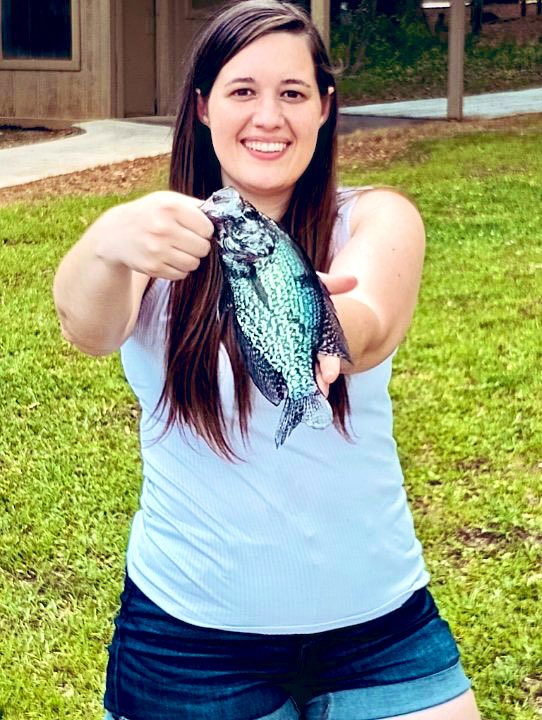 Lake Oconee blessed me with quite a few absolutely STUNNING crappies! 💕 #BlessedAndGrateful #fishinglife #soberlife