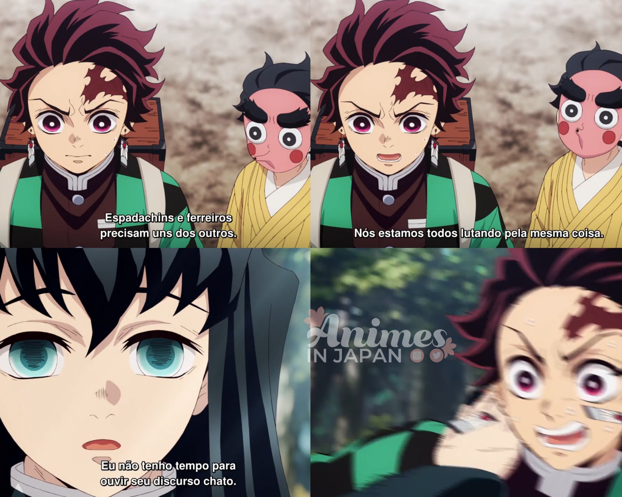 Animes In Japan 🎄 on X: RECEBA! 🤣 Anime: Demon Slayer: Kimetsu no Yaiba:  Katanakaji no sato-hen. #PrimaveraNaAIJ 🌸 #鬼滅の刃  /  X