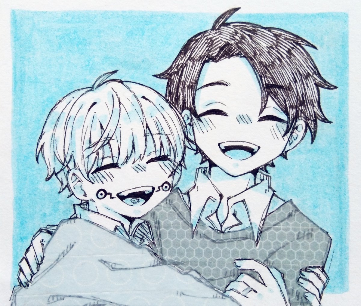 Aracinno's tweet photo. My old inuokko arts 🍙💍 I miss drawing them so much https://t.co/fxn0DjJHTz