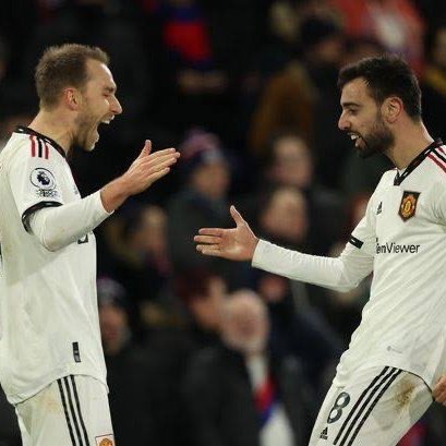 ❤️ Peter Drury on Bruno and Eriksen: “Long lost brothers. They were meant to play together.” #MUFC