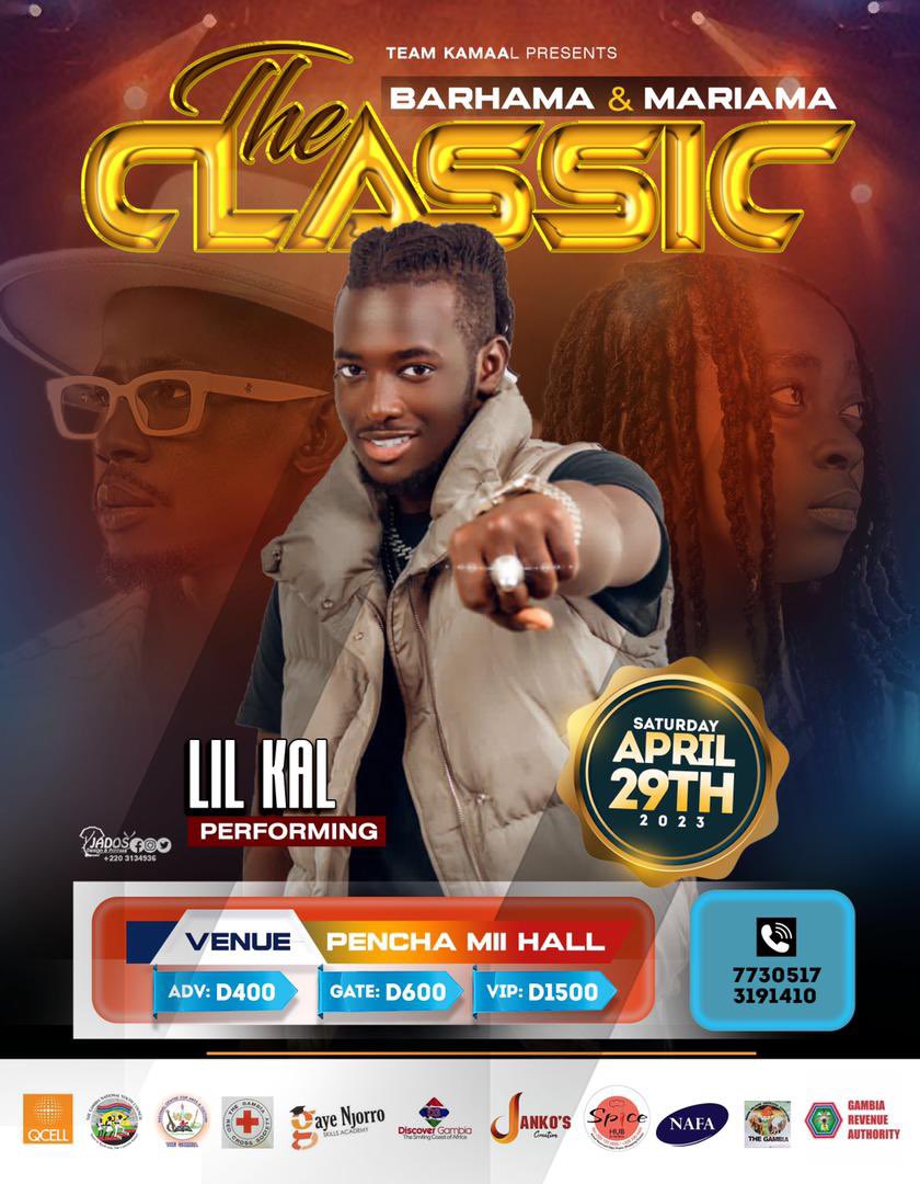 iambarhama's tweet photo. The queen of dancehall meets the lyrical beast..!
#theClassic
#April29
#penchamii
@LawkaG @SistaNjie @hussain_dada1 @yuvaabdoulie https://t.co/w8gzbdKHLo
