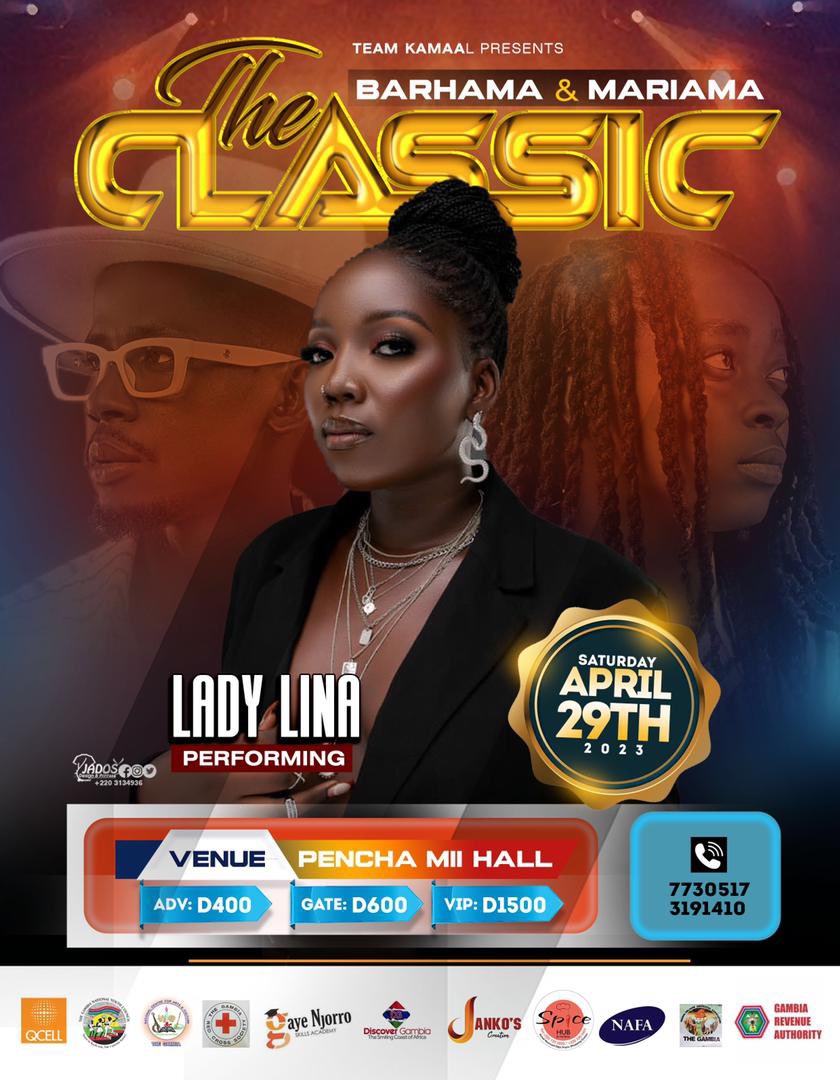 iambarhama's tweet photo. The queen of dancehall meets the lyrical beast..!
#theClassic
#April29
#penchamii
@LawkaG @SistaNjie @hussain_dada1 @yuvaabdoulie https://t.co/w8gzbdKHLo