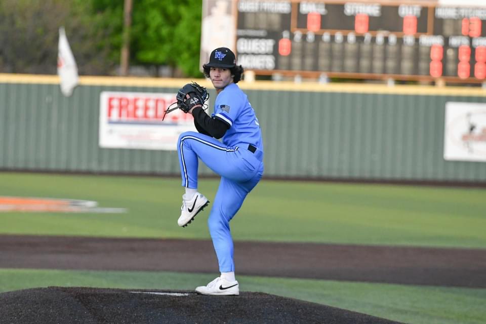 NFBaseball's tweet photo. Saturday we were able to celebrate our seniors and guys that have help build The North tradition into what it is. Love these guys. 

#3 Mason Daniels
RHP/IF
Committed to @Eastfieldsports 
#thenorth #seeusrise #northsidebuilt @ForneyAthletics @NFHS_TrueNorth https://t.co/vNAEntZ84q