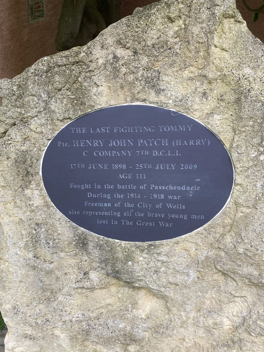 CoxonGeorge's tweet photo. It’s been a long while since I spent any time in beautiful #Wells Really worth a trip magical Cathedral with #AntonyGormley’s ‘Doubt’, memorial stone for last fighting Tommy #HarryPatch & glorious Vicar’s Close More time needed here for sure 🥰 https://t.co/JOFkRXlW2p