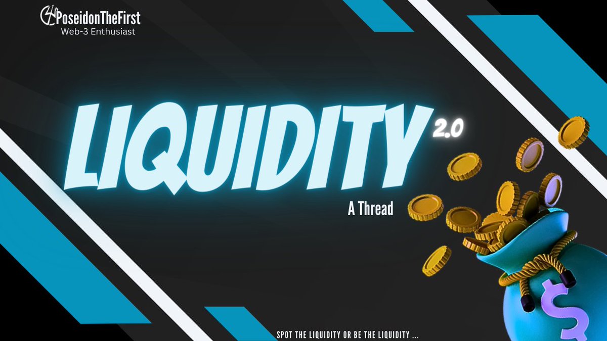 HOW TO AVOID STOP LOSSES BY UNDERSTANDING 

LIQUIDITY 2.0

A Thread 🧵⤵️
