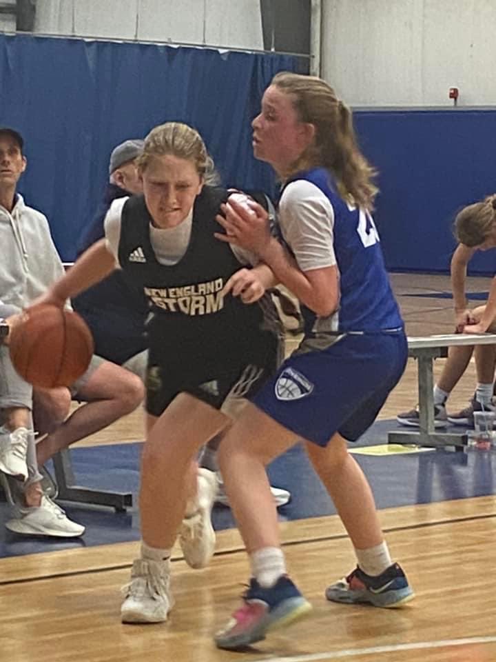 HoopsMarsh's tweet photo. The Girl had a good weekend with her #nestorm team winning the Tournament of Champions https://t.co/LS9hHaZD8A