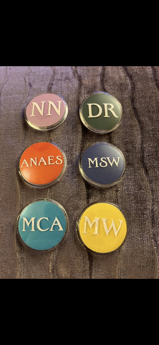 When you have such a great team, they spend the weekend making badges for MDT PROMPT training @NwangliaftMat to make it even more organised and effective #maternitysafety #dreamteam @Eleanor36080543 @analopezmidwife @Gillharris1Gill @LucyP1473