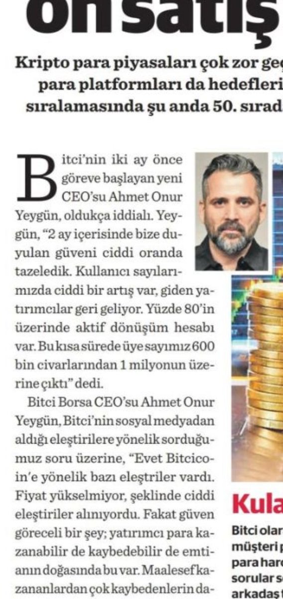 #Bitci  1 milyonluk yatırımcı ordusu ile global de hızla İlk sıralara yerleşecektir,biz #KriptoKoinHolders olarak #KRIPTO Koini globale taşıyıp bitçi borsasına çok iyi bir ivme kazandırmaya hazırlanıyoruz,bitçi borsanın global de ki yeri ilk 10 olmalıdır !!!
