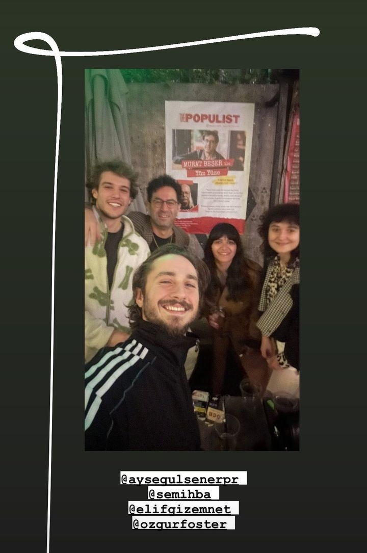 neizledik's tweet photo. #EgBer özleyenler burada mı? 
#Tozluyaka yönetmeni Semin Bağcı, #UlviKahyaoğlu ve #ÖzgürFoster Craft'ın Sığınak oyunu çıkışında bir araya geldiler. https://t.co/IlgX4YR7Bp