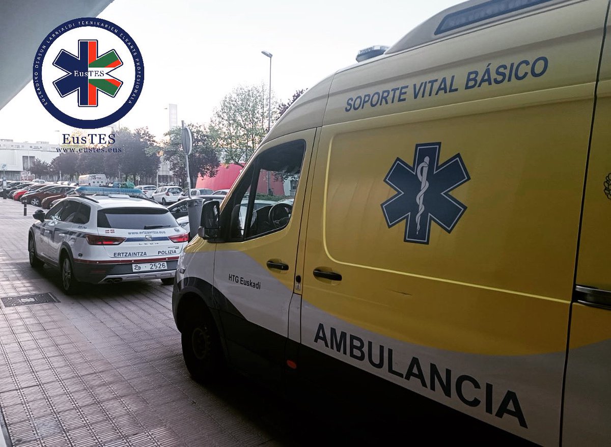 *Aviso en #Barakaldo. Acude SVB de @HTGroup y Ertzaintza por víctima de un…