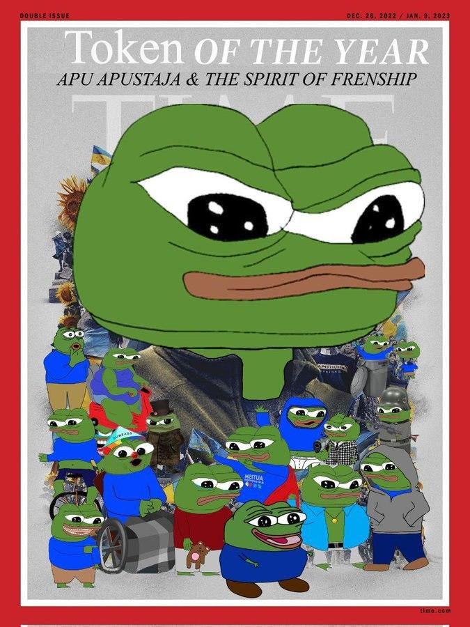 ApuApustajaETH's tweet photo. The history books will be written about Apu Apustaja https://t.co/cv4oR0d9xr