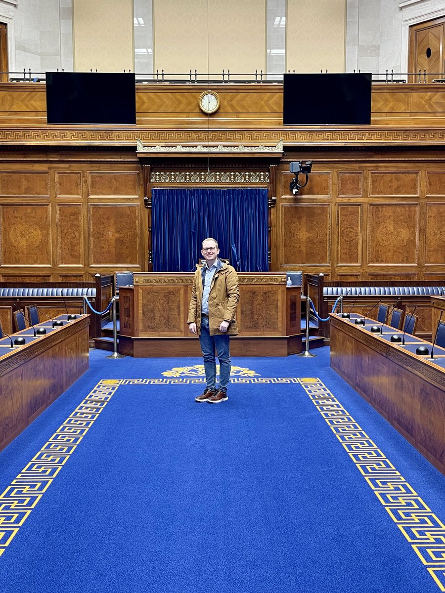 emilindricau's tweet photo. 🏛️ Public Tour of Parliament Buildings of @niassembly is one of the best known and most striking pieces of architecture in Northern Ireland.
#parliament #Belfast #NorthernIreland #simmetry #buildings #visitbelfast #discovernorthernireland #interiordesign #art https://t.co/mJXnGO97N9