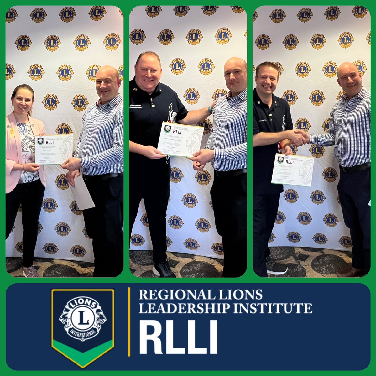 swayoung01's tweet photo. 🦁💚Lions Clubs British Isles & District 133 Regional Lions Leadership Institute 2023 💚🦁
🎓🎓Congratulations to our amazing candidates who have successfully completed the RLLI, a weekend of Lions Learning, Lions Fun & Lions Fellowship
#WeServe #LionsGAT #LionsGLT #RLLI https://t.co/NksKrudLNs