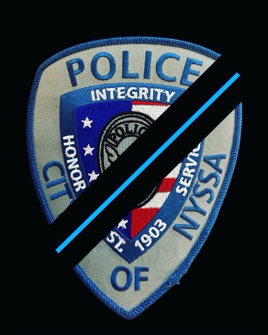 With great sadness, we mourn the loss of Nyssa Police Officer Joseph Johnson who was killed in the line of duty last night. Our hearts are with his friends, family, and all of the officers serving the Nyssa community. We stand with you and are sending you strength.