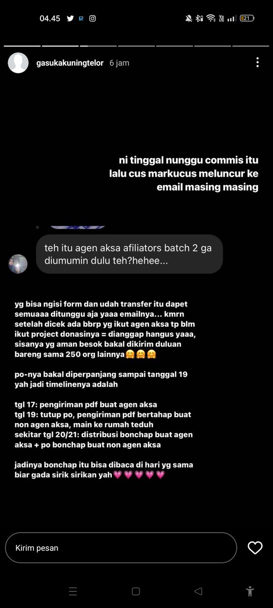 anjaybatz's tweet photo. @handaegguk @seokjinjuseyyo Ini kata bliau https://t.co/B5nRDOTuP7