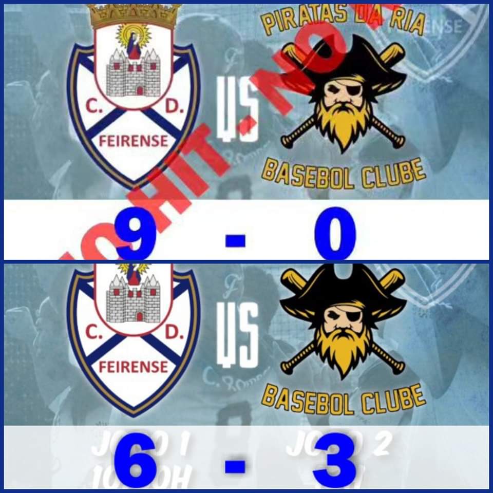cdfeirenseofc's tweet photo. Resultado do nosso 1° jogo
1-2-3 Feirense 🎉⚾💪
#basebol l #c.d.feirense #portugal 🇵🇹 #quietfly #topáziodafeira #drogariamorais #verae
#CdFeirense #DeCasteloAoPeito https://t.co/TjYzKJ4hTL