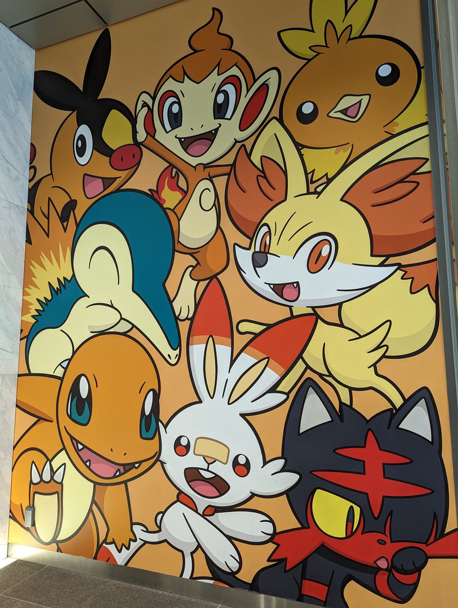 JwaiDesign's tweet photo. Made it to Japan, had to checkout Pokemon Center, what starter are you,
Grass, fire or water!?! https://t.co/JctqzRQVcX