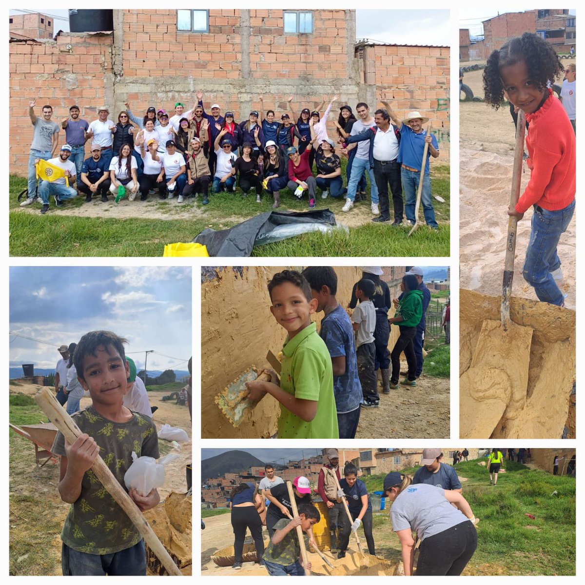 TeresaLezcano13's tweet photo. Otra jornada más de muchas que vendrán para lograr la resignificación y regeneración en los barrios de Altos de la Florida , Primavera, San Isidro y Mirador en Soacha. @FGenval @tejidodiagonal https://t.co/asvfUcie6Z