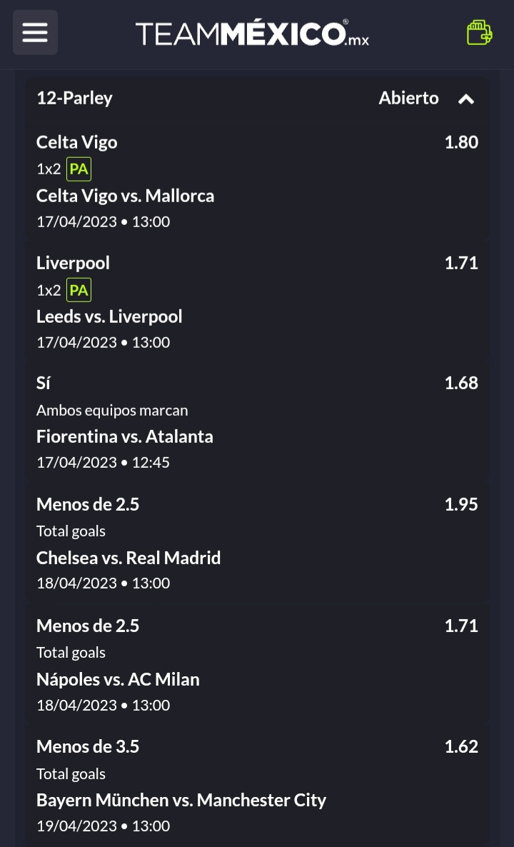 SoyLuisMiGL's tweet photo. Si Ganamos este Parlay regalaremos $10,000 PESOS entre las personas que den Like ❤ y RT 🔄 https://t.co/JTO2a3iLea