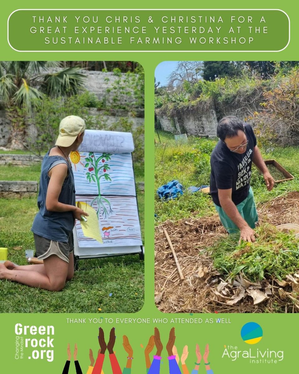 greenrockorg's tweet photo. If you missed this fantastic workshop, be sure to catch the next one! https://t.co/yD0qgJKYP5