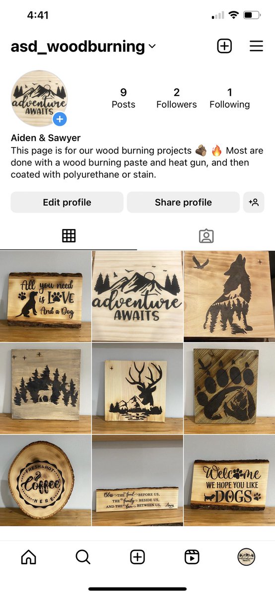 The boys are having fun making projects and trying to sell some! Great way to learn business - figuring out how much money and time they have into something and how to price it out!