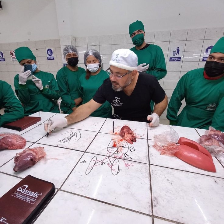 Showing my young colleagues some experiments