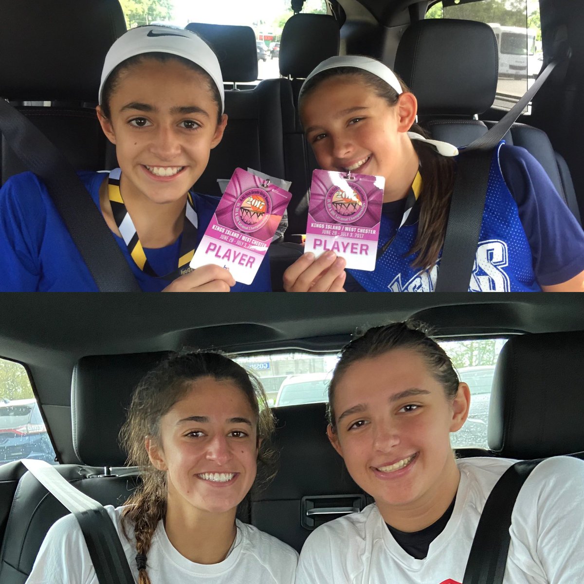 npett12's tweet image. Unbelievable how fast 8 years playing together goes by. @macpettinelli and @annaazzaraa had their last “first” games of the AAU season. #funtowatch @CometsBallers @GbbFord