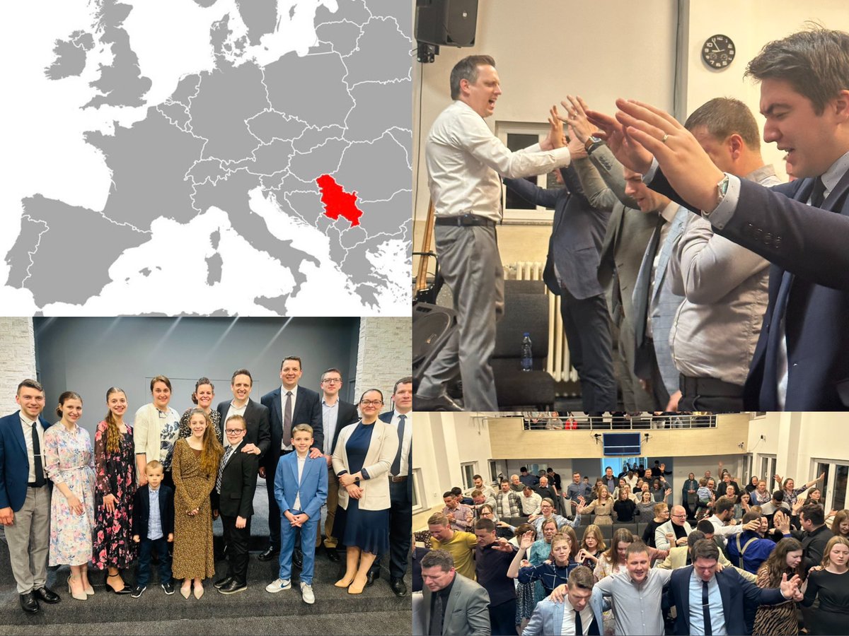 Great weekend in Serbia with Pastor Vladislav Širka. One filled with the Holy Ghost! Vision cast to start more churches in Serbia. Our greatest days are ahead #RevivalinEurope <a href="/UPCIMissions/">Global Missions</a>