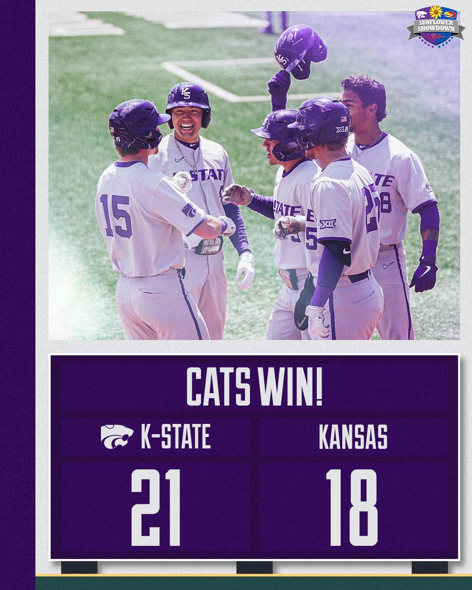 SHOWDOWN SWEEP 🧹🧹🧹

#KStateBSB