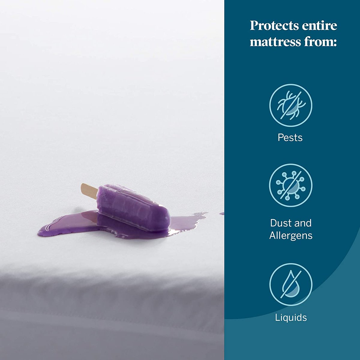 KitLivToday's tweet image. LUCID Encasement Mattress Protector - Completely Surrounds Mattress for Waterproof Protection
amzn.to/3L4D7sX
#MattressProtector
#WaterproofProtection
#SleepBetter
#Bedding
#SleepHygiene
#SleepComfort
#MattressCare
#MattressCover
#HealthySleep
#SleepWell
#SleepClean