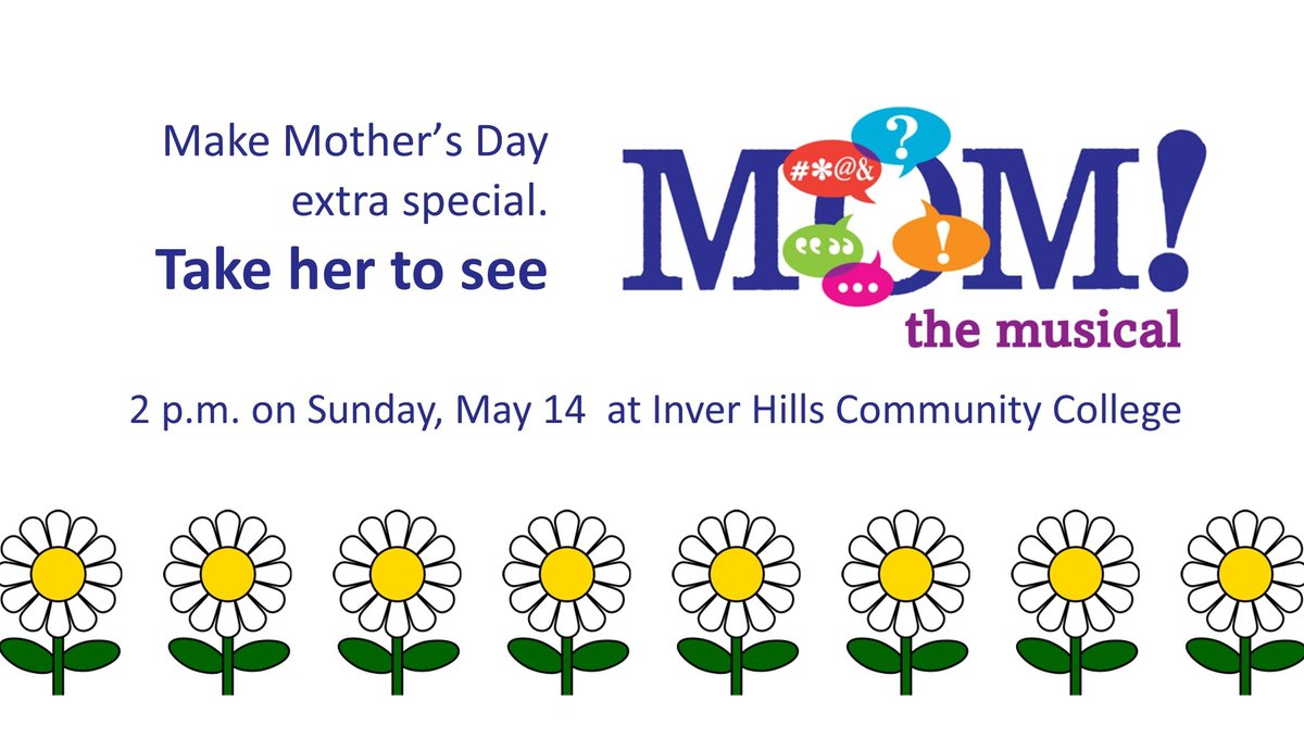 Get your tickets now! chameleontheatre.ticketspice.com/mom-the-musical