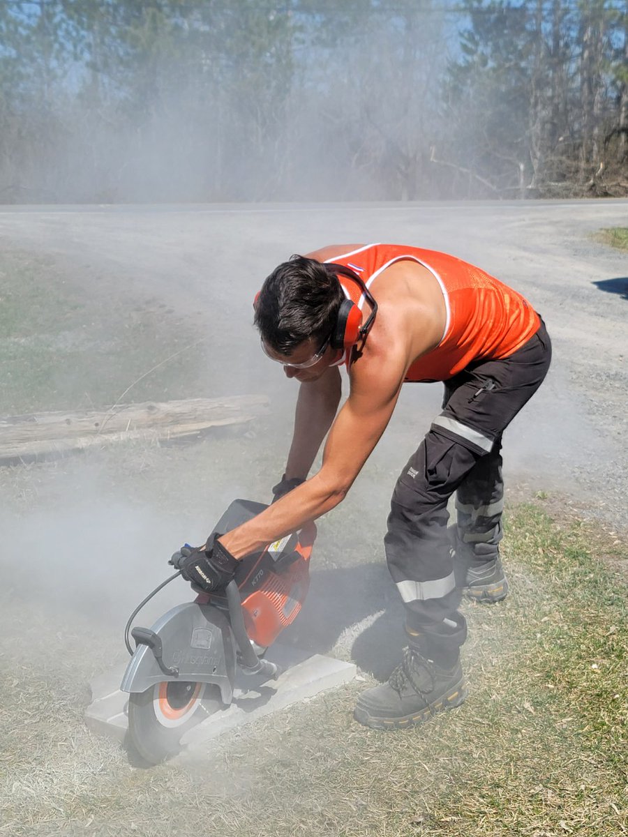 MacDonald4Mayor's tweet photo. Cutting some stone on this beauty of a Sunday! https://t.co/1UhDsiBWV9