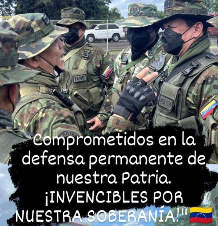 #16Abr || Fuerza Armada Nacional Bolivariana comprometida con la defensa permanente de la Patria.

#JusticiaYPaz .@CZ_Merida