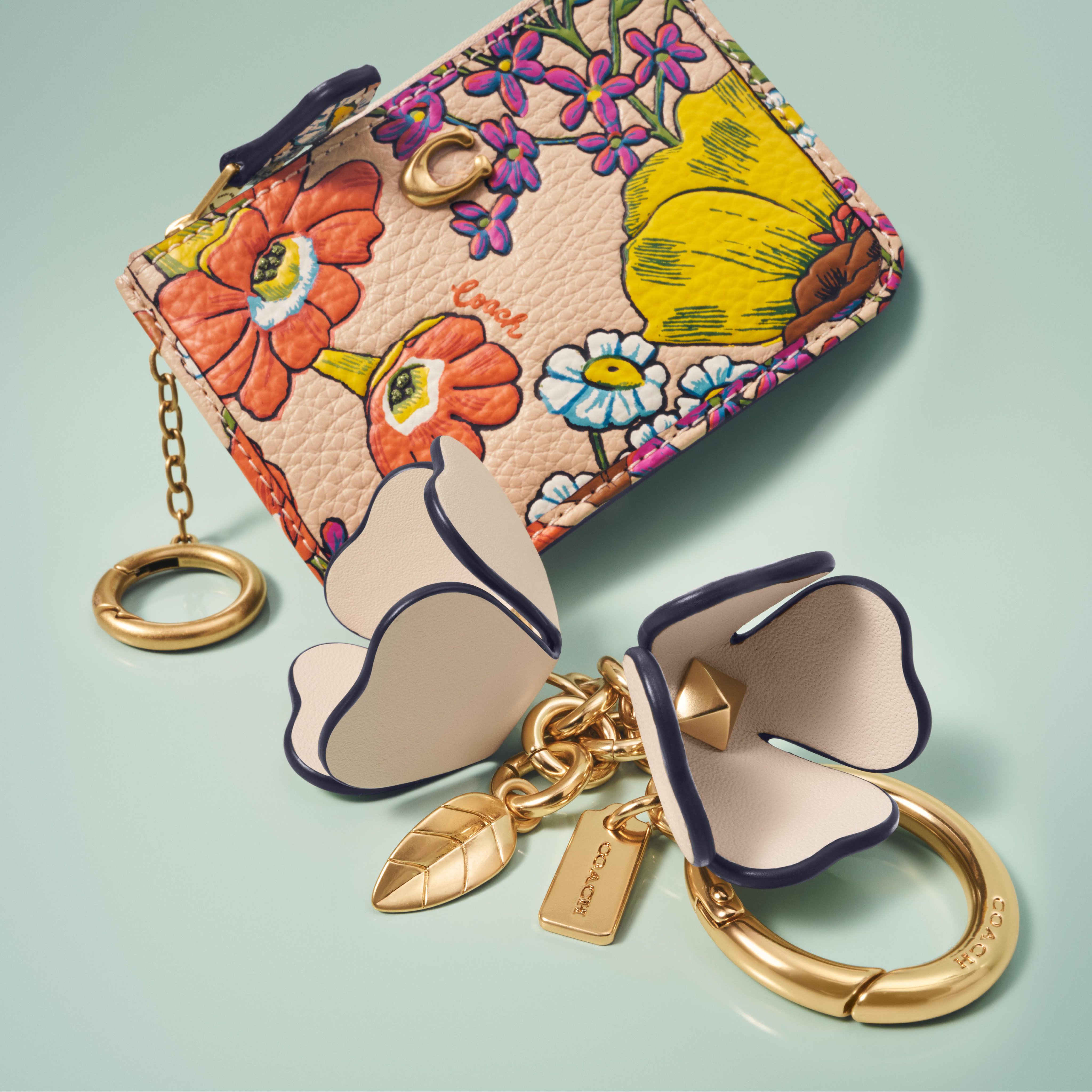Essential tea rose bag charm sale