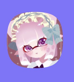 @fugu_splatoon3 ふぐちゃんの絵アイコンにさしてもらったーーー😭😭🤍🤍かわいいい😭🤍🤍