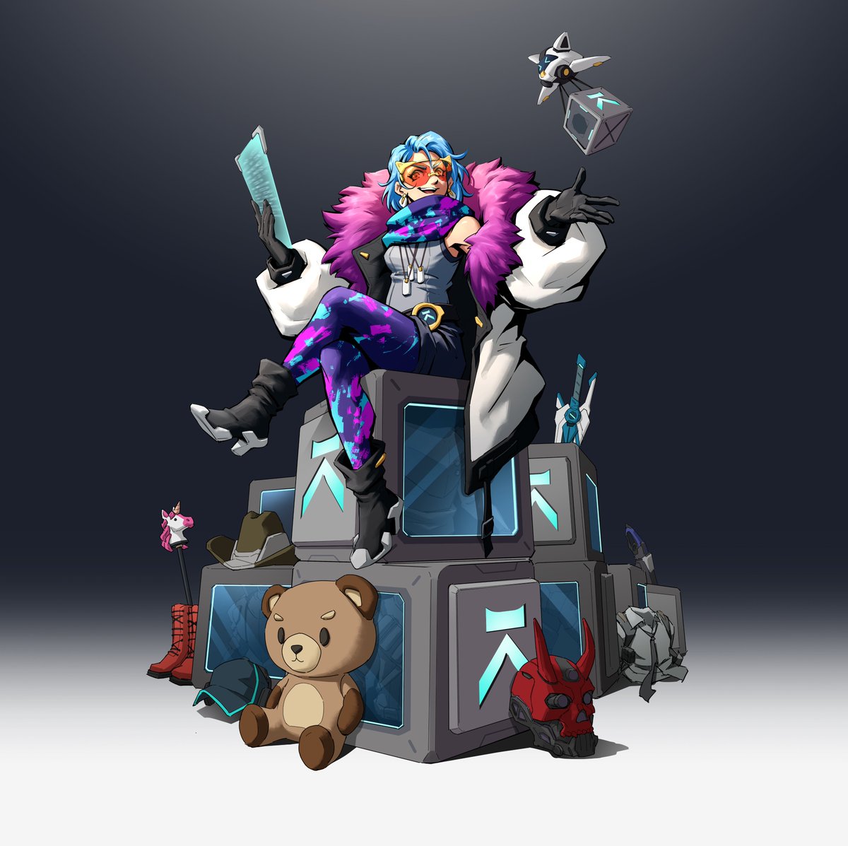 Had a chance to speak with Vogue.  She gave me a K.OS code word to get to her file.  Wanna see what she looks like⁉️ 

I think I’m going to see if I can get something, ANYTHING powered up (I’m my own hero, you know) ⚡️