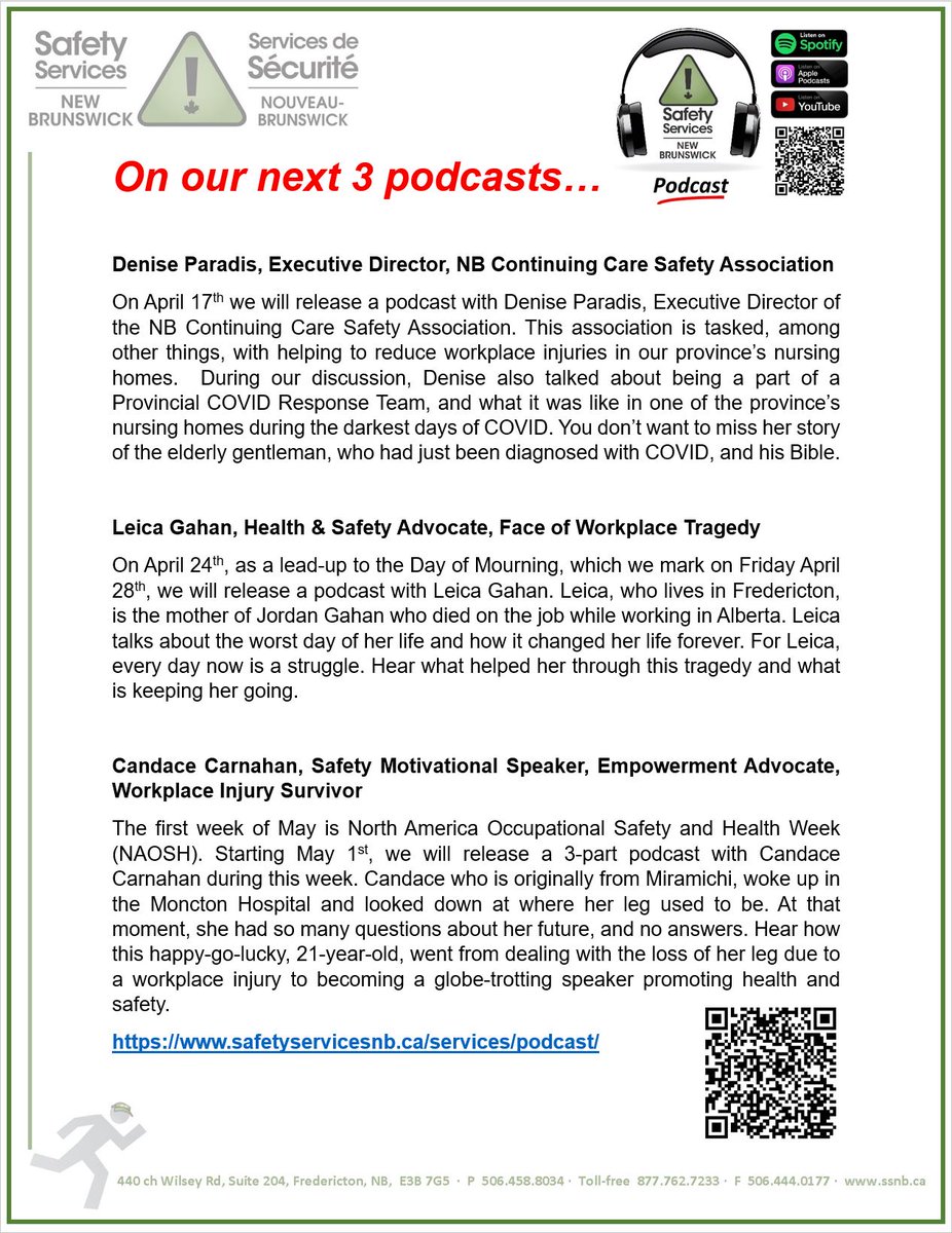 safetyservicesnb.ca/services/podca…… #safety #podcast #dayofmourning #safetyandhealthweek
<a href="/candacecarnahan/">candace carnahan</a>