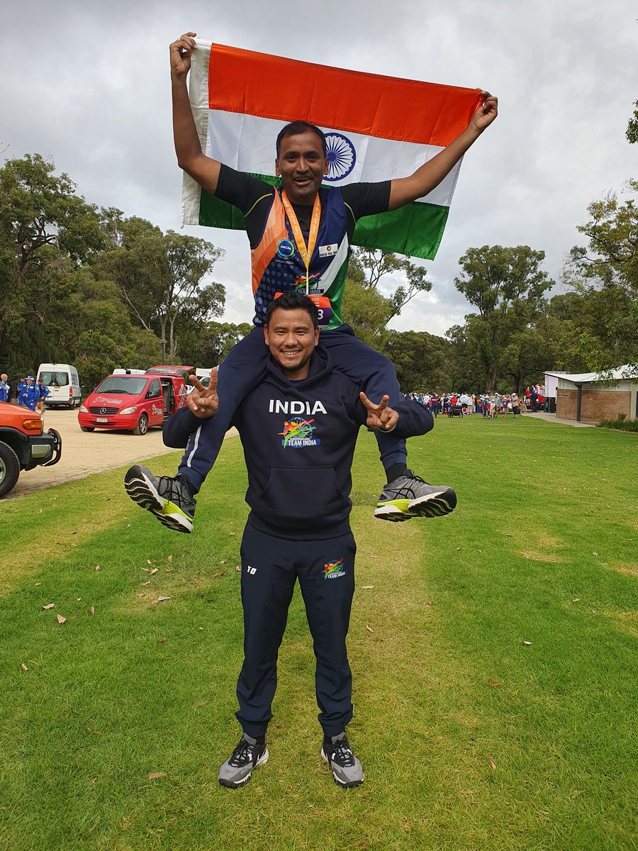 orgvijayyadav's tweet photo. Representing India at World Transplant Games 2023, Perth and Winning Gold in 5km Donor Category.
What and amazing feeling.. Thank you..
#WTG2023 #OrganIndia #WorldTransplantGames @ORGANINDIA1 @TeamIndiaWTG
#WorldTransplantAthletes #organdonor https://t.co/srzhq2hdID