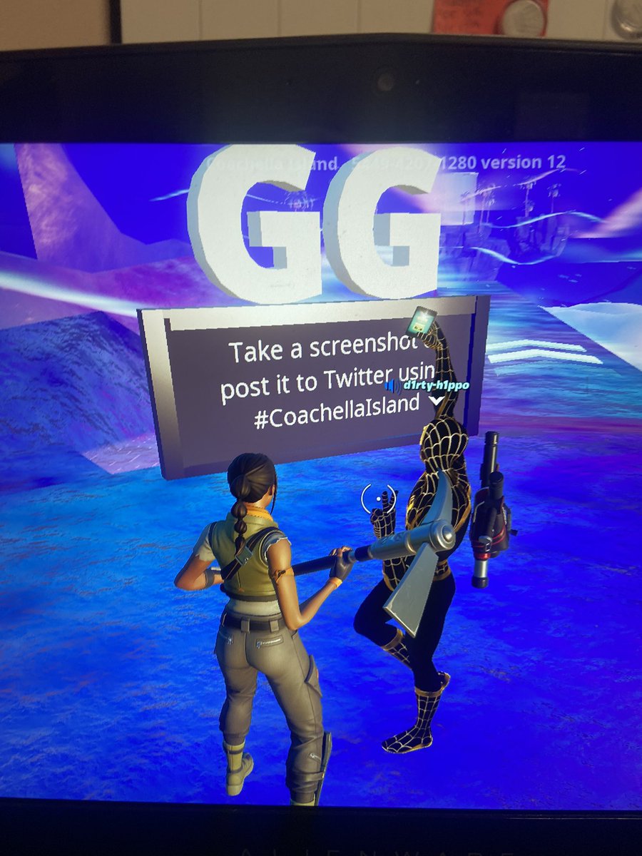 danielleeee51's tweet photo. @FortniteGame #CoachellaIsland https://t.co/fRVOROCosk