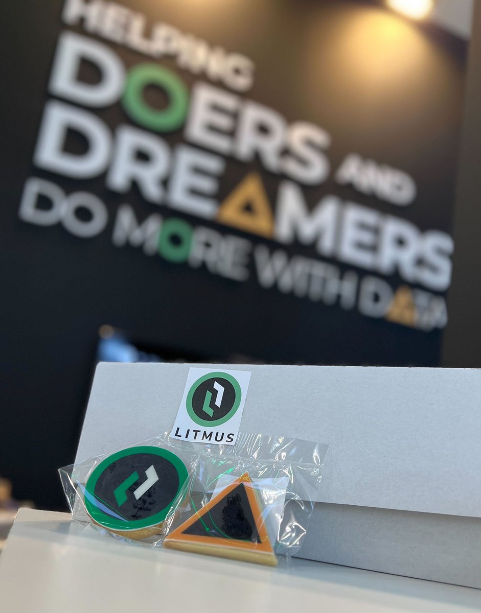 Litmus_io's tweet image. Guten morgen, #hm23! No breakfast (or just want a treat later)? Stop by Hall 17/Stand F18 to #domorewithdata + enjoy a Litmus cookie. Dave Griffith of Manufacturing Hub Network w/ us all week for #iiot news/trends. Don&apos;t miss live builds @ 11 + 2 today! litmus.io/hm23