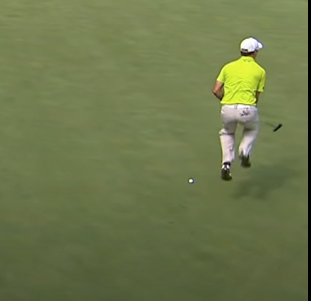 Kyle Porter on Twitter "Matt Fitzpatrick when the cannon went off."