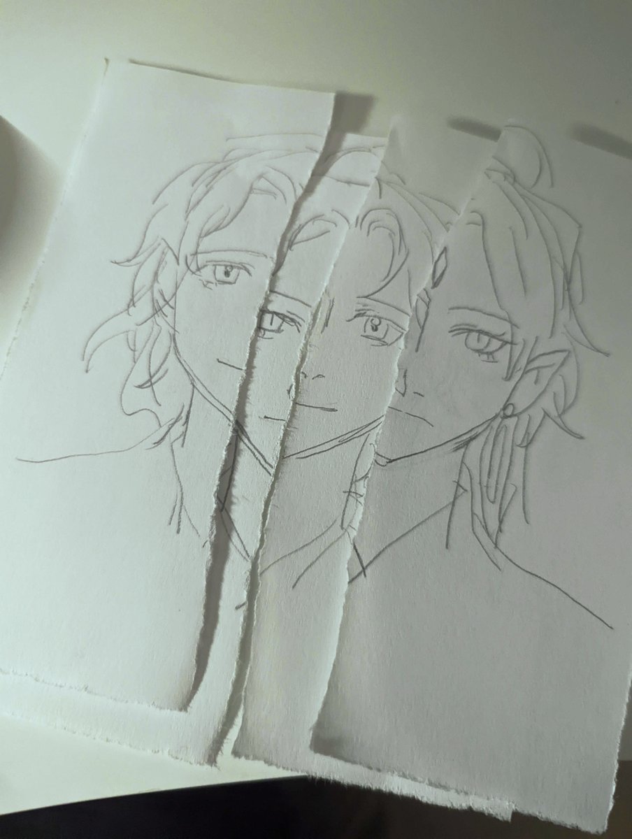 suto on Twitter "drawing traditional first to use as ref"