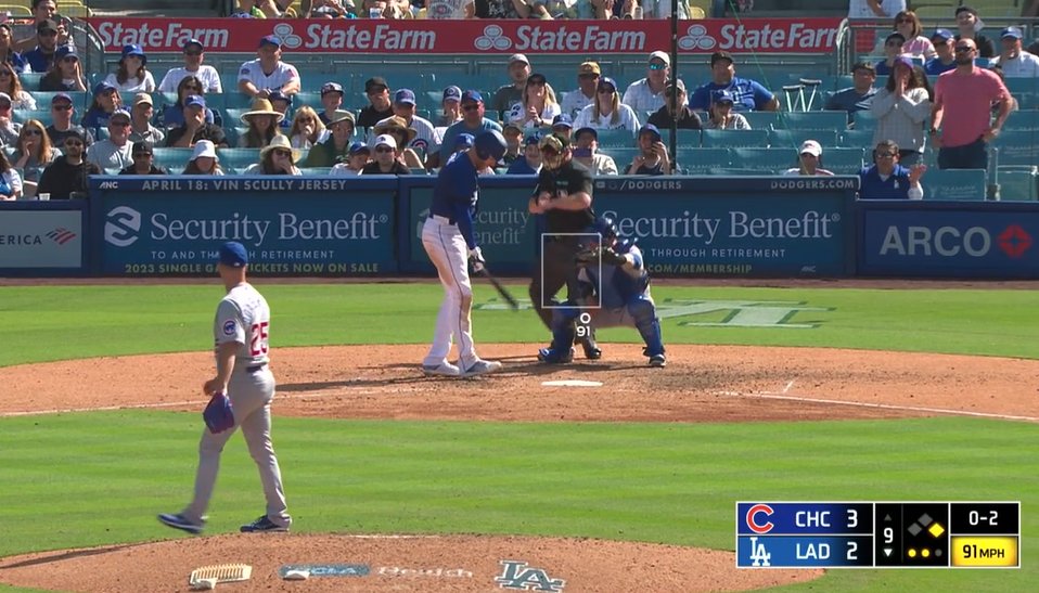 Dodgers just got absolutely hosed by home plate umpire Sean Barber

He called three strikeouts that were all clearly balls 

The Dodgers offense lost them that game, but that is inexcusable from a Major League umpire