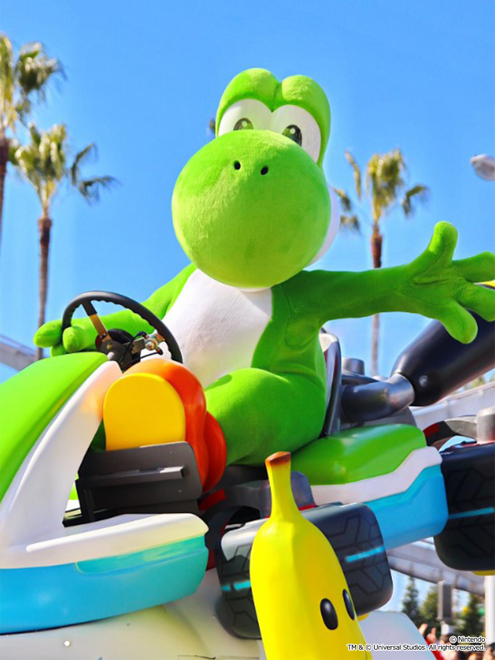 ユニバーサルスタジオジャパン ニンテンドー ヨッシー 帽子 カチューシャ