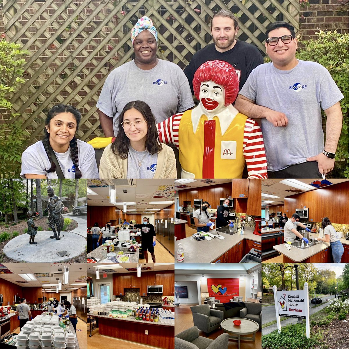 And with that, the 2022-2023 BioCoRE monthly service projects are completed! We thank all of the students who took the time to help out across Durham this year! Thanks <a href="/RMHDurhamWake/">RMH of Durham & Wake</a> for having us!