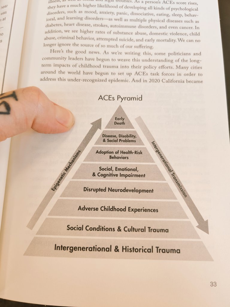 I'm an eight on the ACE scale. This stuff is no joke. Most people with my score don't make it to 50. 

I'm truly blessed to still be here but I've lost a lot of friends along the way..

#adversechildhoodexperiences #ACE #developmentaltrauma 
#childabuse