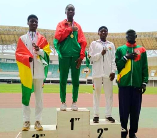 Burkina 24 (@burkina24) on Twitter photo 🚴‍♀️Championnat des cinq nations : Le Burkina Faso classé premier avec 25 médailles d’or
En effet, avec ses 25 médailles d’or, le Burkina Faso s’en sort avec la première place devant le pays organisateur (Ghana) qui a est suivi du Bénin avec 5 médailles.
burkina24.com/2023/04/16/cha…. 🚴‍♀️Championnat des cinq nations : Le Burkina Faso classé premier avec 25 médailles d’or
En effet, avec ses 25 médailles d’or, le Burkina Faso s’en sort avec la première place devant le pays organisateur (Ghana) qui a est suivi du Bénin avec 5 médailles.
burkina24.com/2023/04/16/cha….