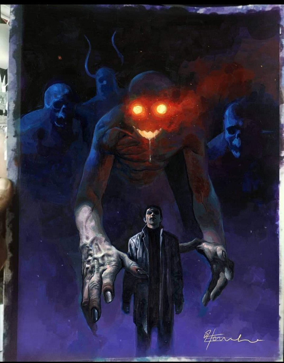 DeTommaso_F's tweet photo. #morganlost #sergiobonelli #comics #cover #acrylicpainting https://t.co/OBSpKwhmrZ