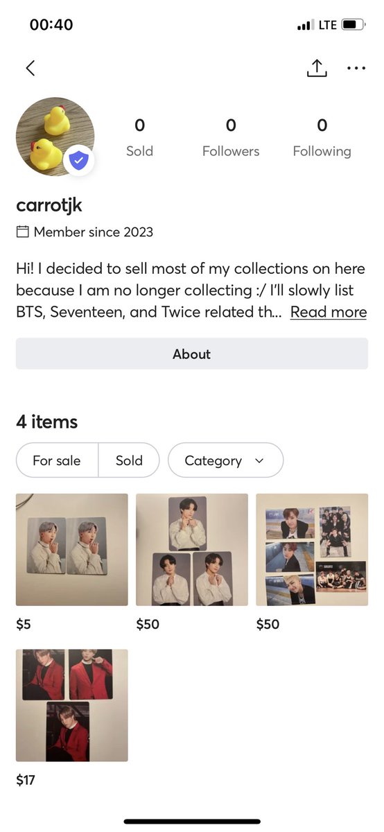 jungogooo's tweet photo. Hi guys just to plugging my mercari store. I have decided to no longer collect PCs, so I’ll be listing a bunch of things onto the store. Feel free to check it out 😙

#wts https://t.co/H7Z4WlmwqM